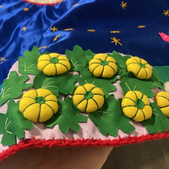 Exquisite Handmade In Peru CIAP Christmas Tree Skirt - Picture 12 of 17